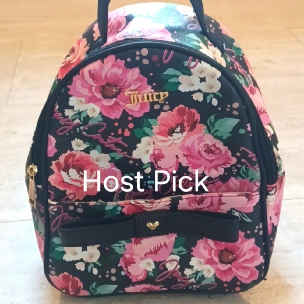 Juicy Couture Los Angeles Floral Backpack